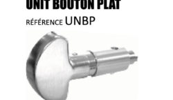 Unit bouton Plat